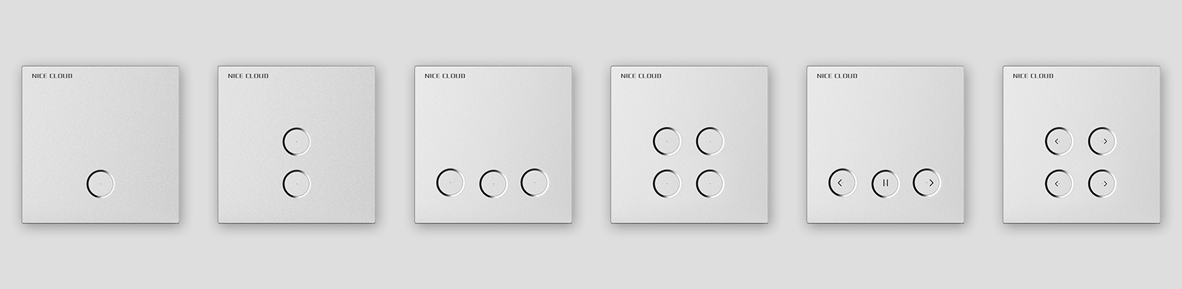 卓致智能麵板係列（銀）